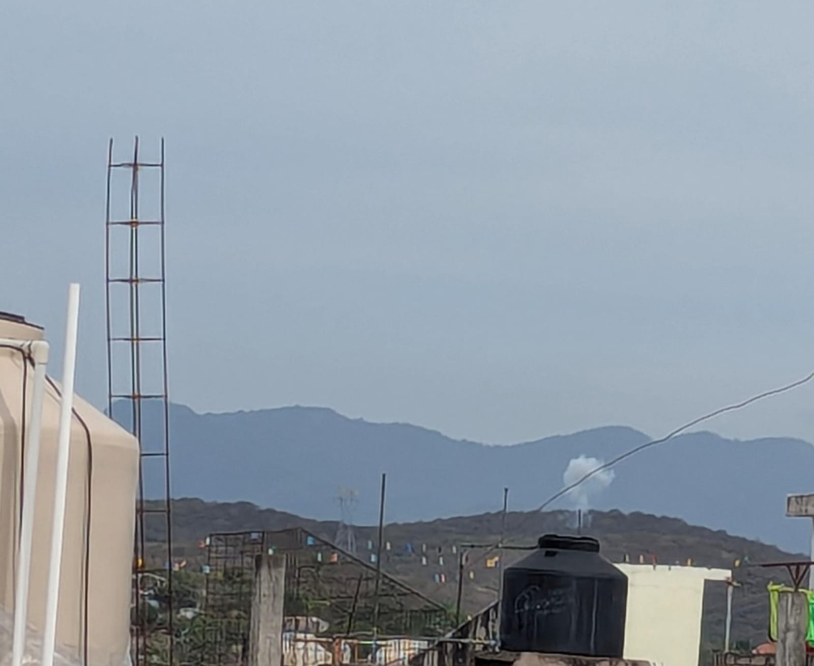 Foto en la azotea de una casa