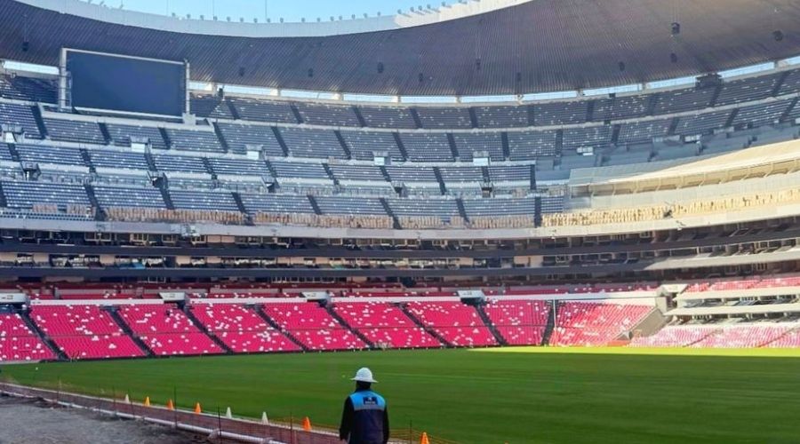 Estadio Azteca, ahora llamado Estadio Banorte