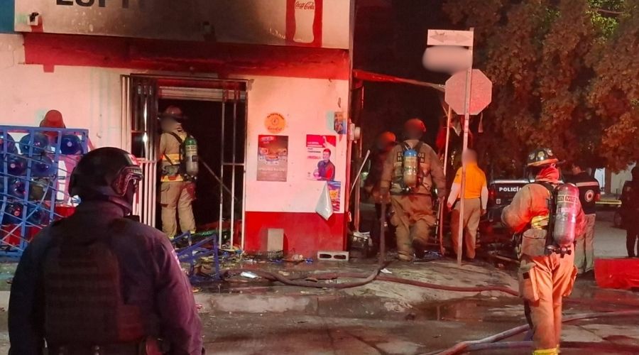 Explosión en abarrote