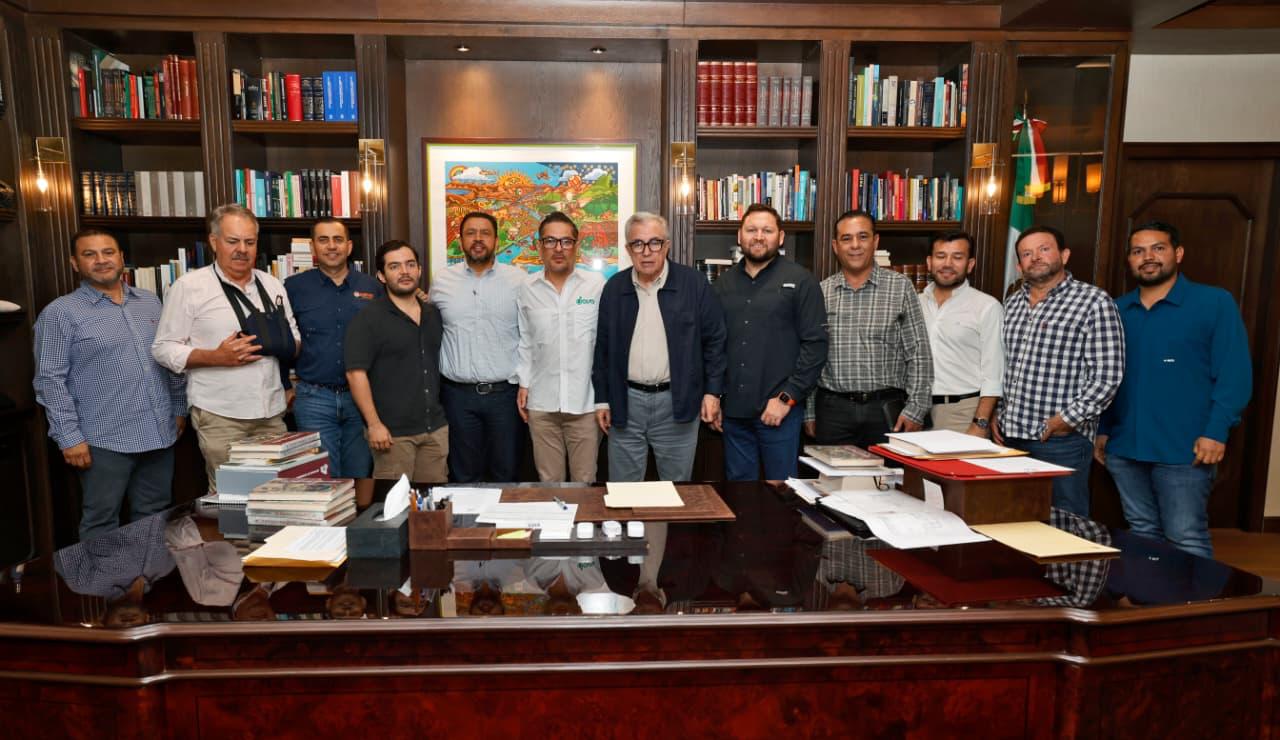 Rocha Moya se reúne con comercializadores de garbanzo previo a la Expo Gulfood en Dubai