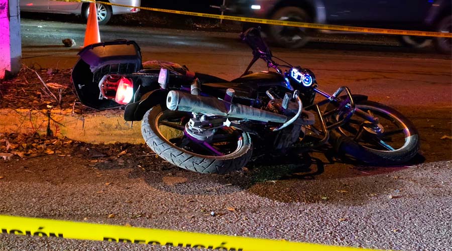 Accidente de Motocicleta en Navolato