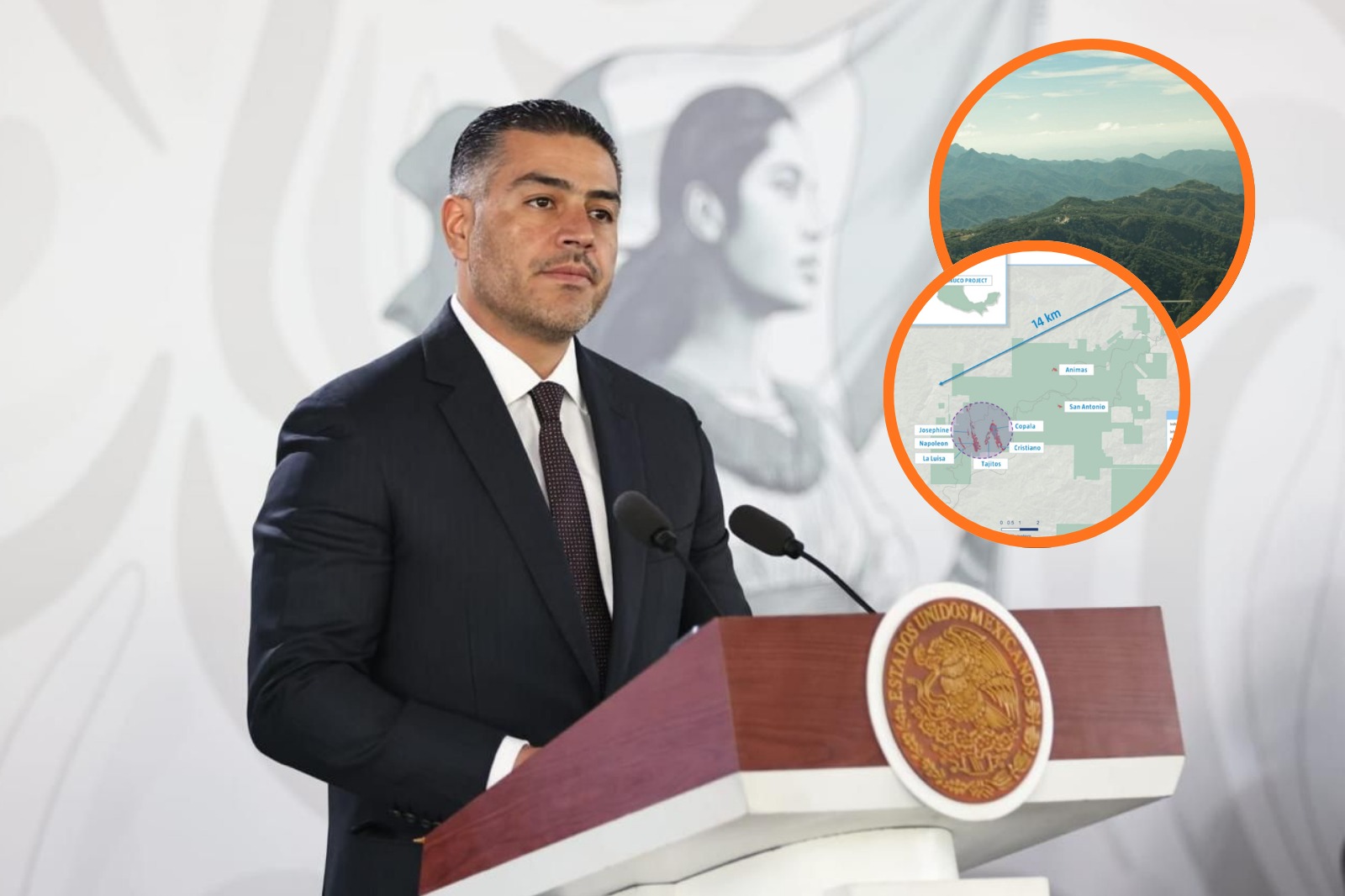 García Harfuch habla sobre privación de la libertad de mineros en Concordia