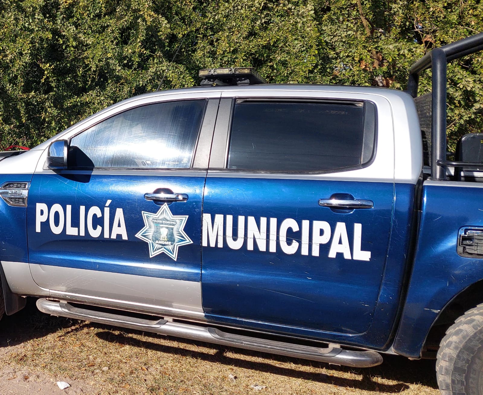 Patrulla de la policía municipal de Los Mochis