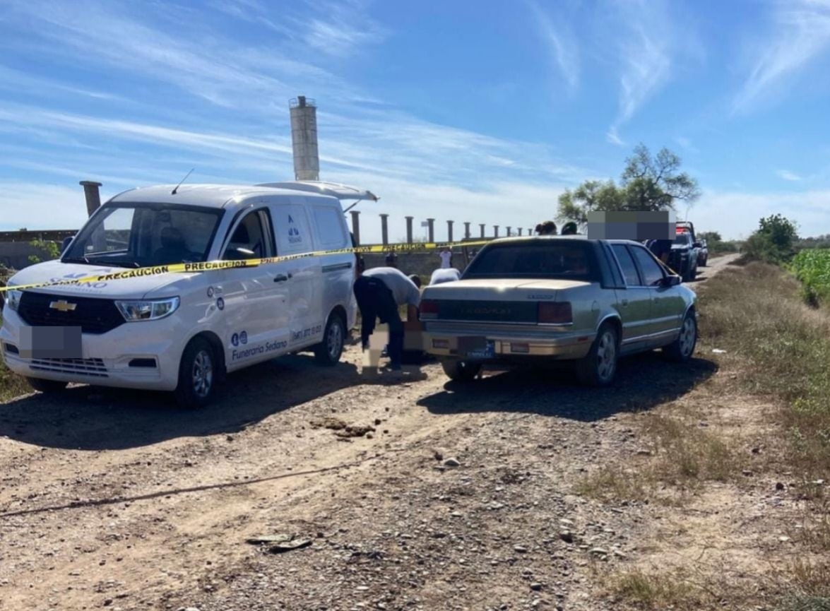 Elementos de seguridad y FGE en zona asegurada
