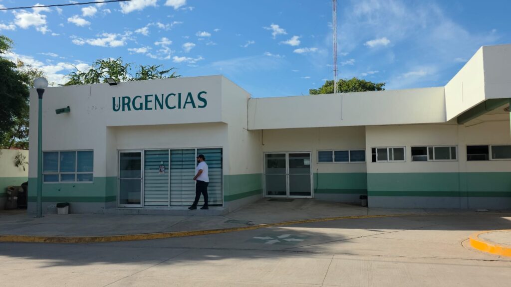 Área de urgencias del IMSS-Bienestar Angostura.