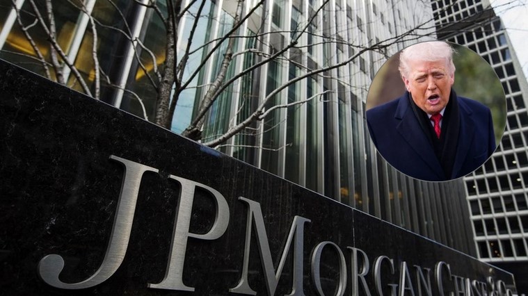 Trump demanda a JPMorgan Chase, el banco más grande del país, por una suma de 5 mil mdd