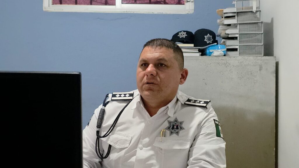 Jacobo Trinidad Portillo Valenzuela, comandante de Movilidad Sustentable.