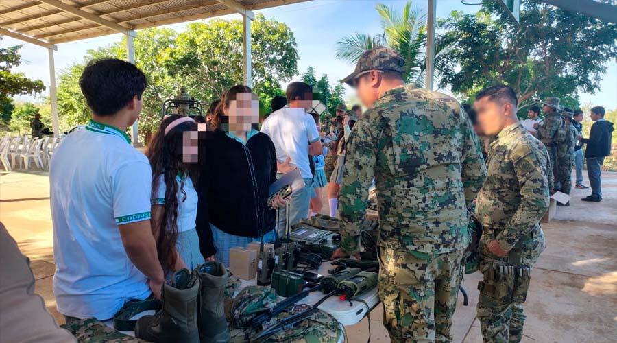 Jornada de proximidad con estudiantes y Armada de México en El Habal