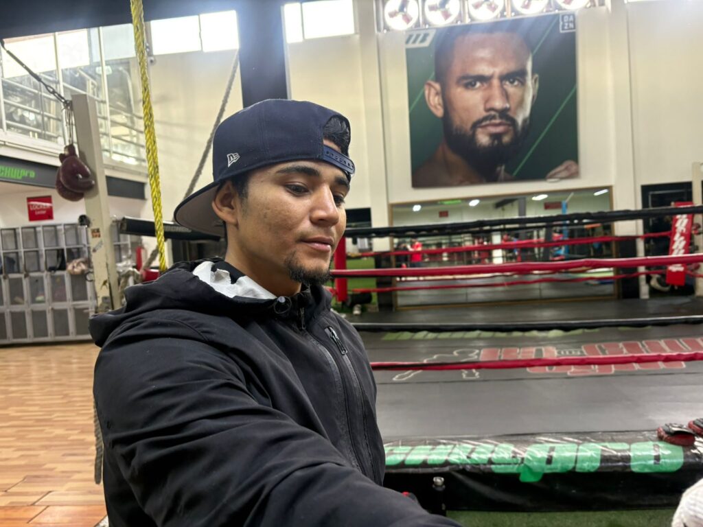El boxeador José “Coruco” Flores