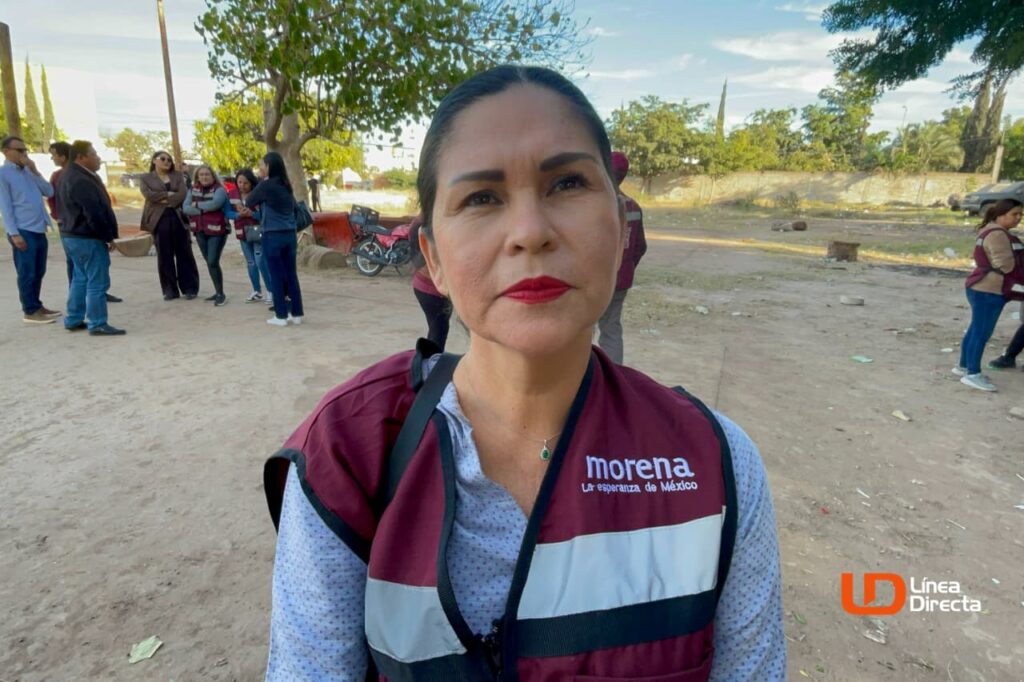 Juana Minerva Vázquez, presidenta del consejo estatal de Morena en Sinaloa
