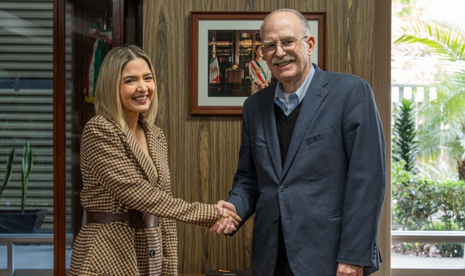 Estrella Palacios y Julio Berdegué Sacristána