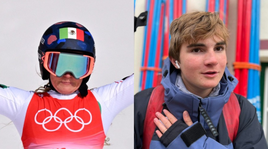 Lasse Gaxiola y Sarah Schleper