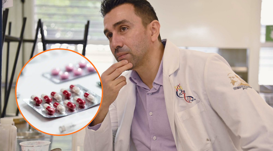 En grande especialista de la salud y en un circulo fármacos