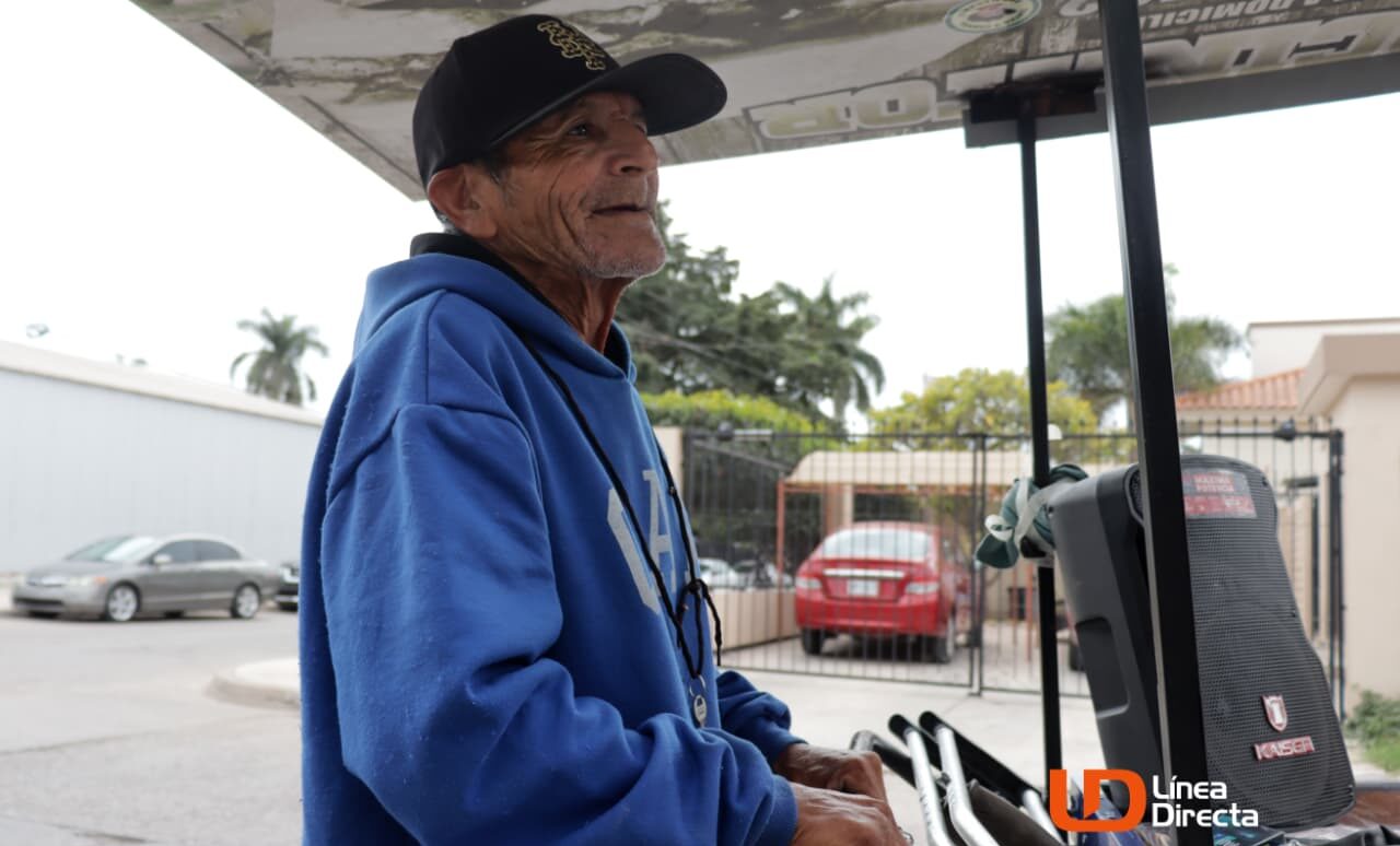 Marco, trabajador honrado que tiene actualmente una discapacidad
