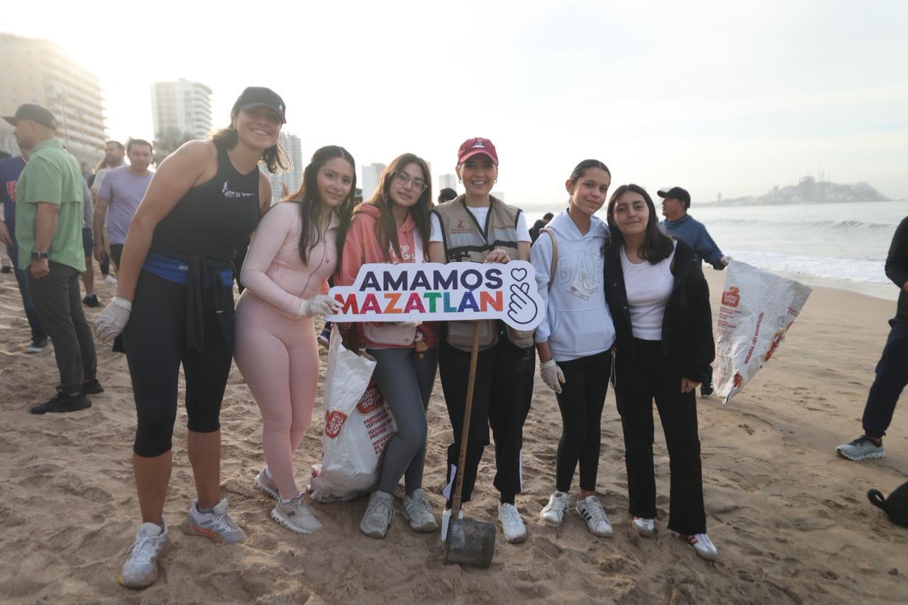 Jornada de limpieza Mazatlán te quiero limpio.