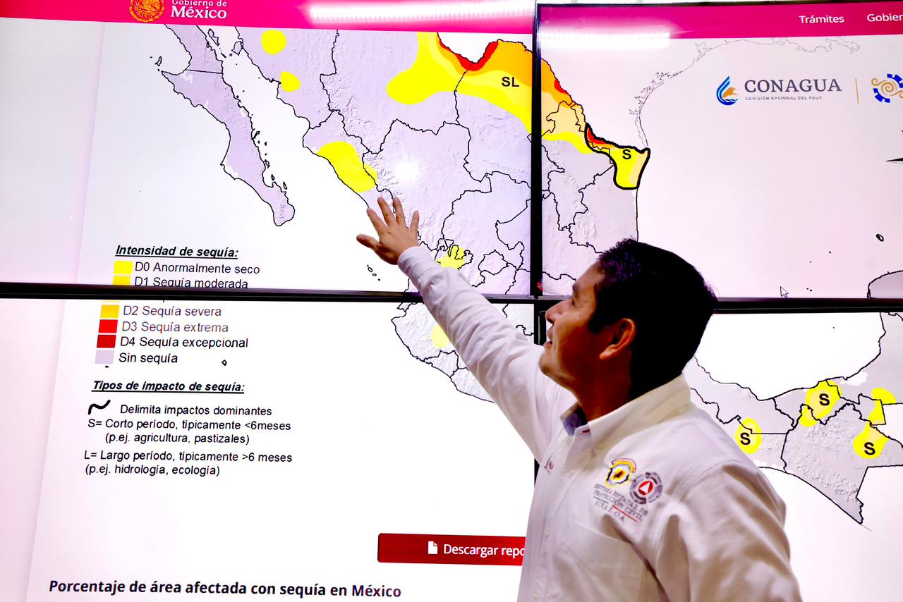Menor impacto de sequía en Sinaloa 2026