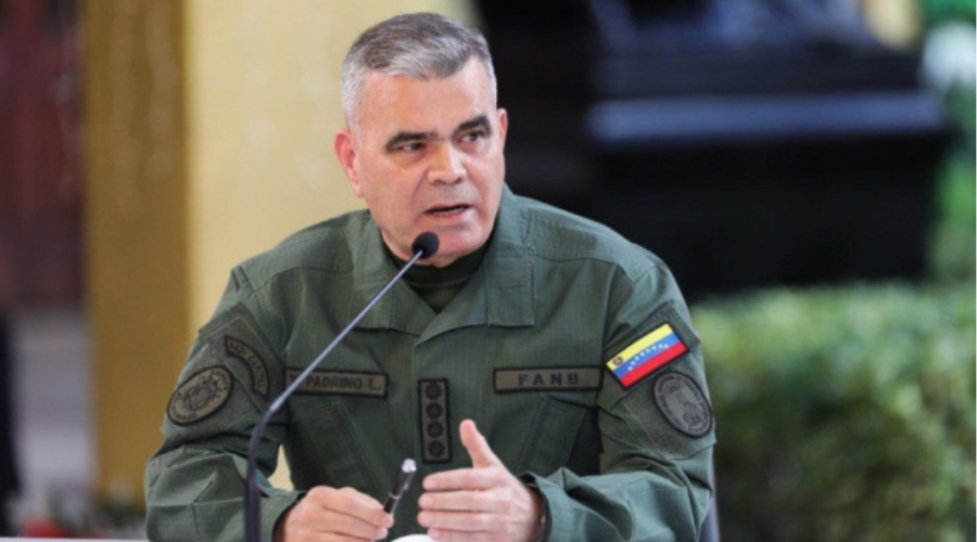 El ministro de Defensa de Venezuela, Vladimir Padrino López