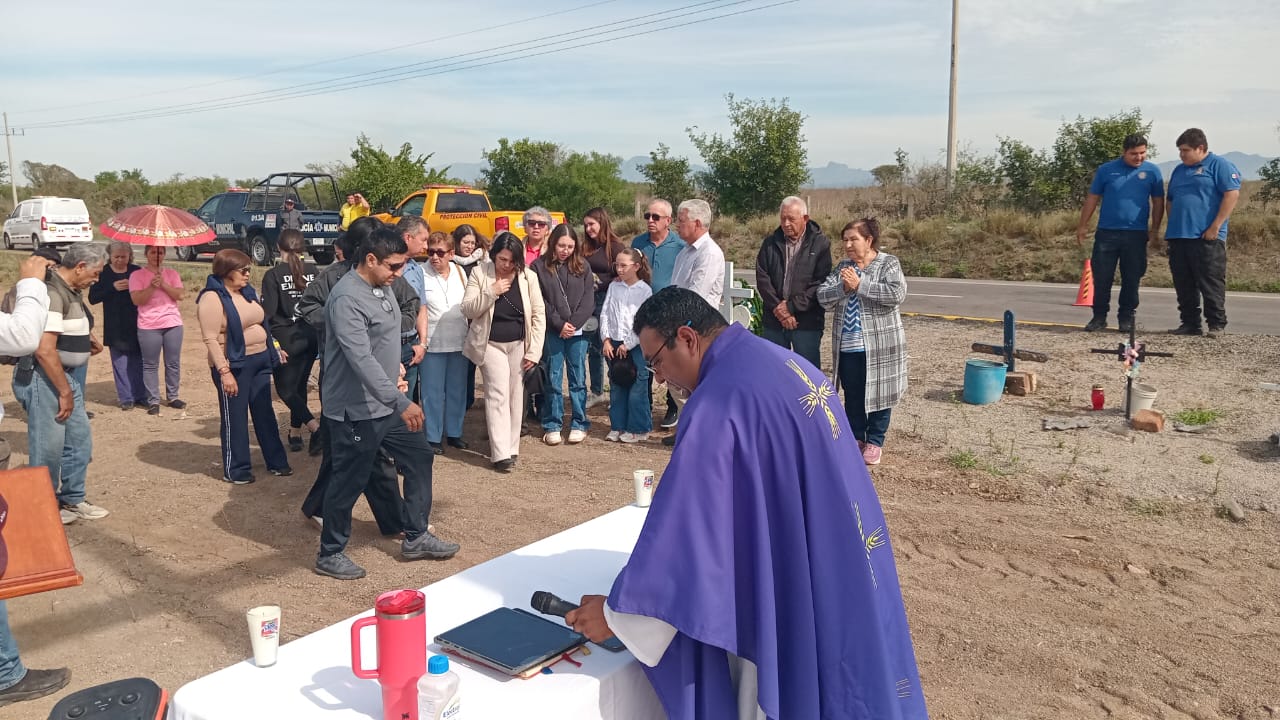 Misa por víctimas del camionazo en Elota