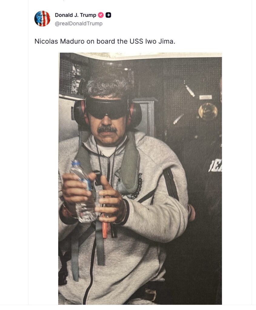 nicolas Maduro arrestado