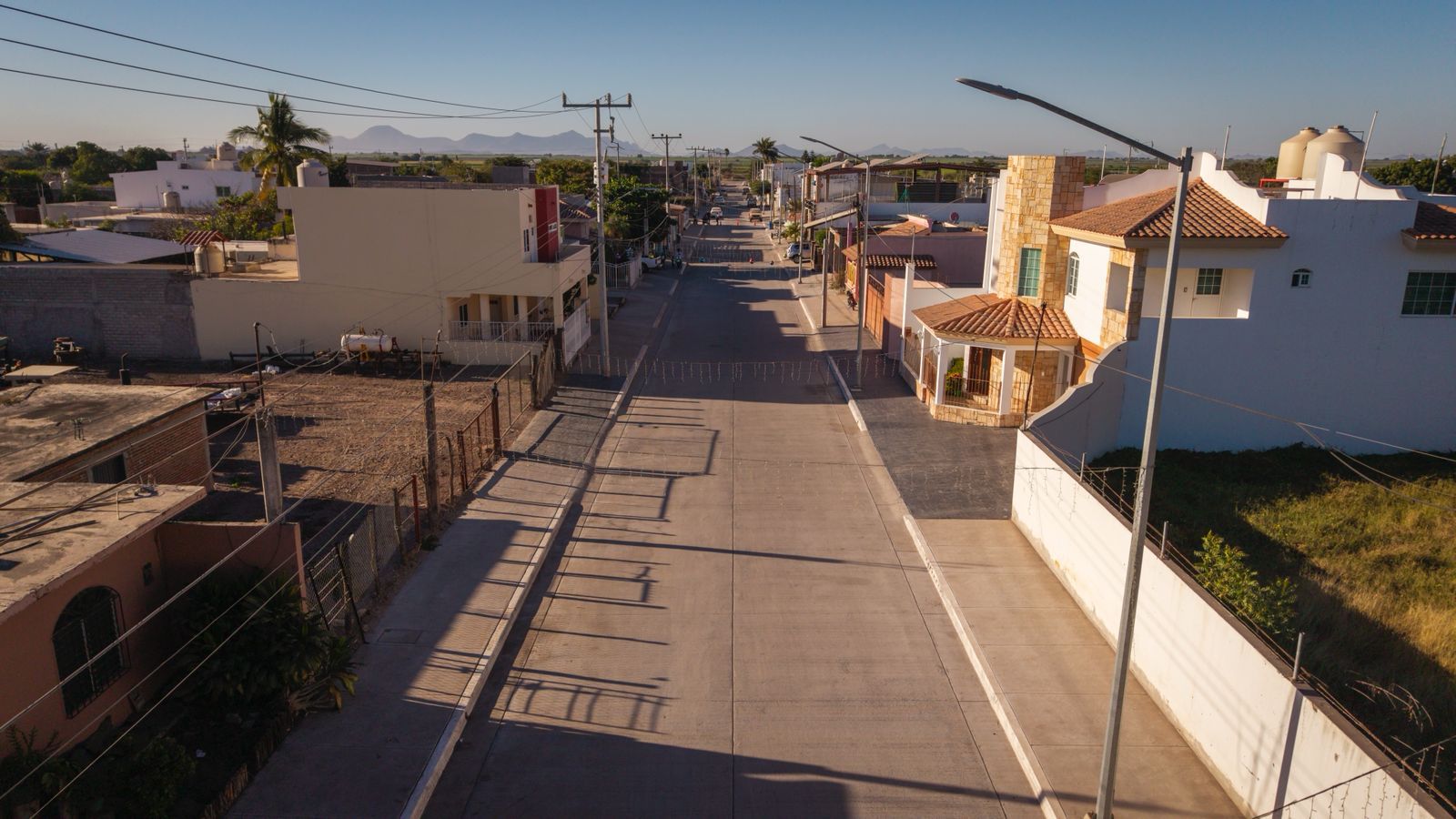 Vecindario en construcción