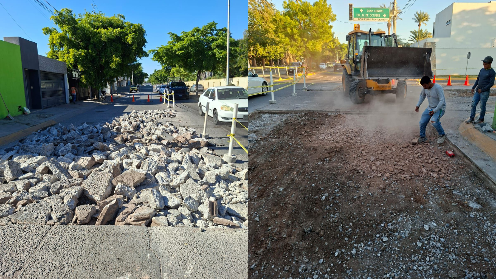 Obras en Ahome