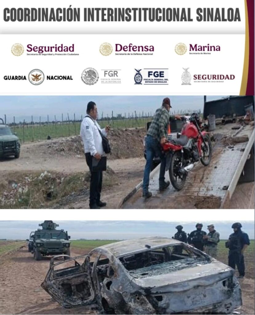 Aseguramiento de vehículo en Navolato
