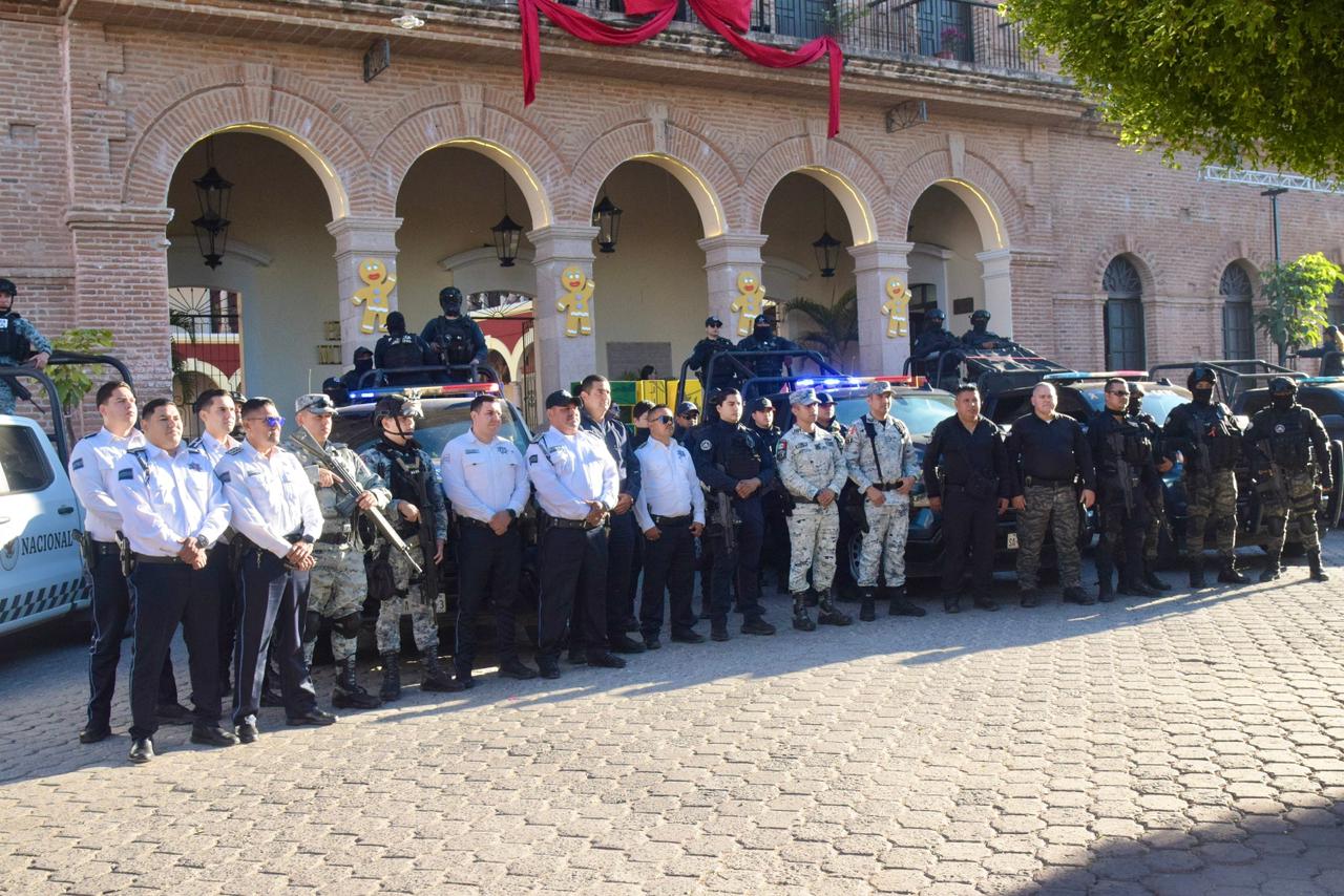 Elementos de seguridad de El Fuerte
