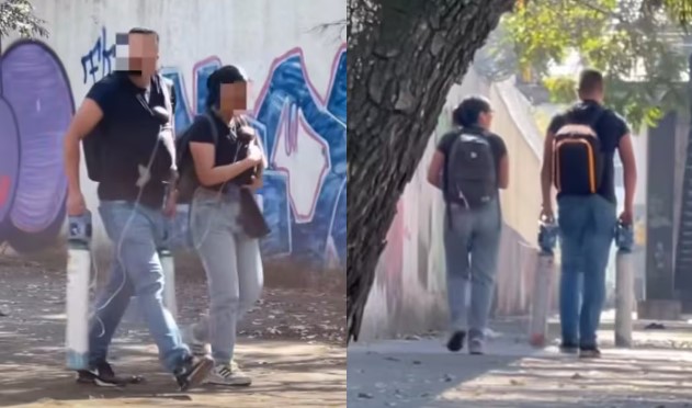 Padres cargan a sus bebés con oxígeno en CDMX y una ola de solidaridad transforma su historia: VIDEO