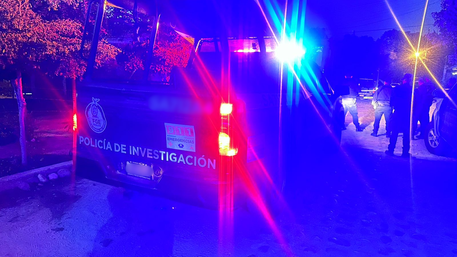 Patrulla de la Policía de Investigación de Mazatlán
