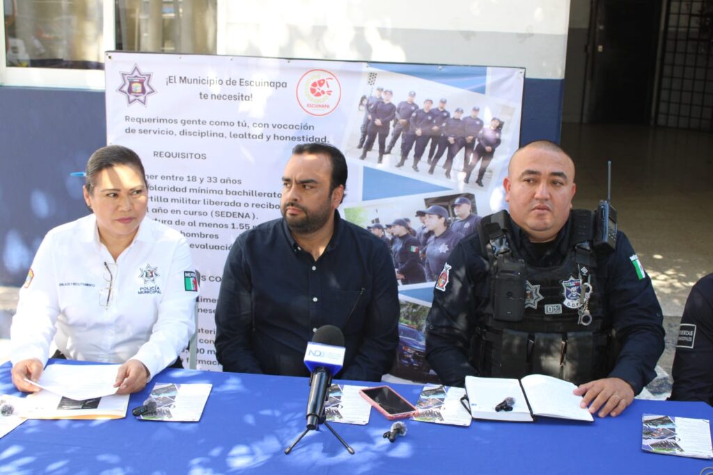 Conferencia de prensa Policías Escuinapa