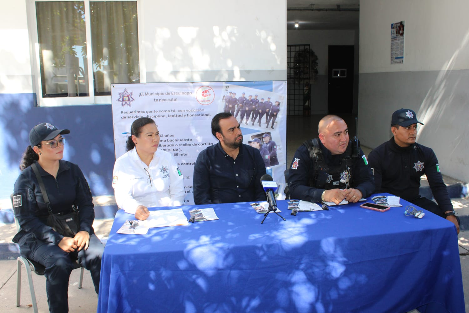 Conferencia de prensa Policías Escuinapa