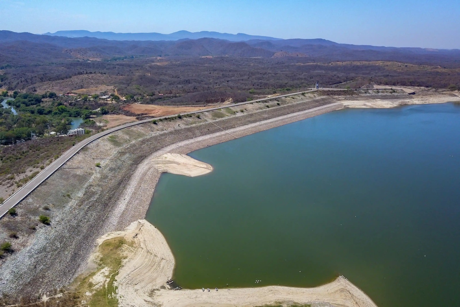 Presa en Sinaloa