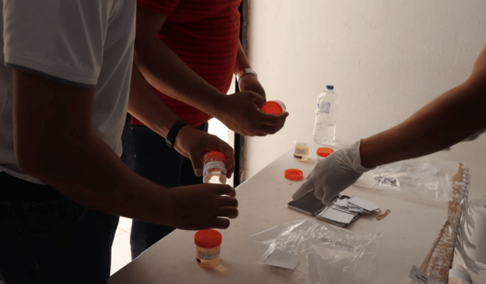 Prueba del antidoping