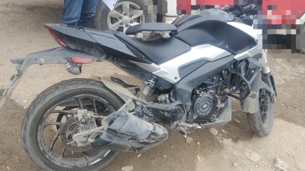 Recuperan motocicleta con reporte de robo en Mazatlán
