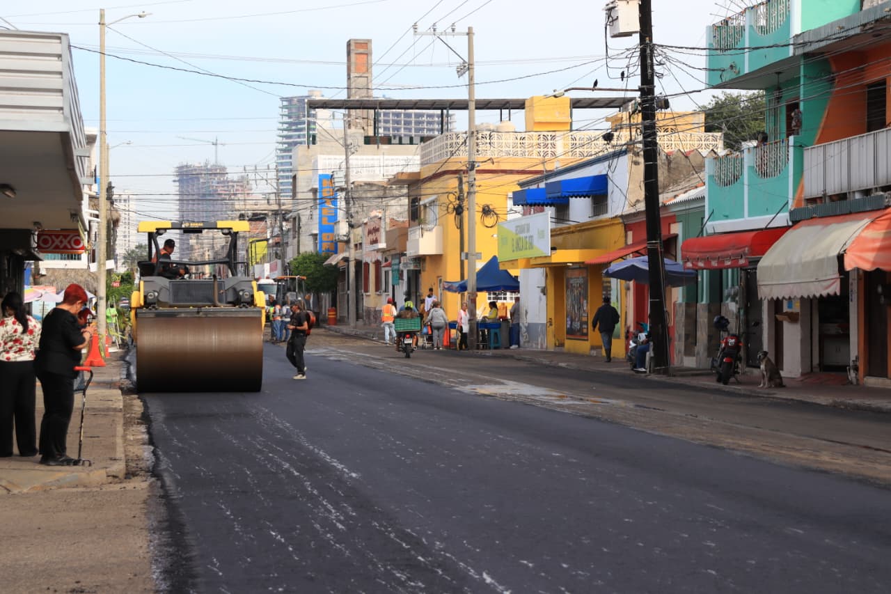 Reencarpetado en Mazatlán
