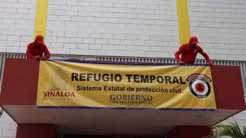 Refugio temporal en Guasave