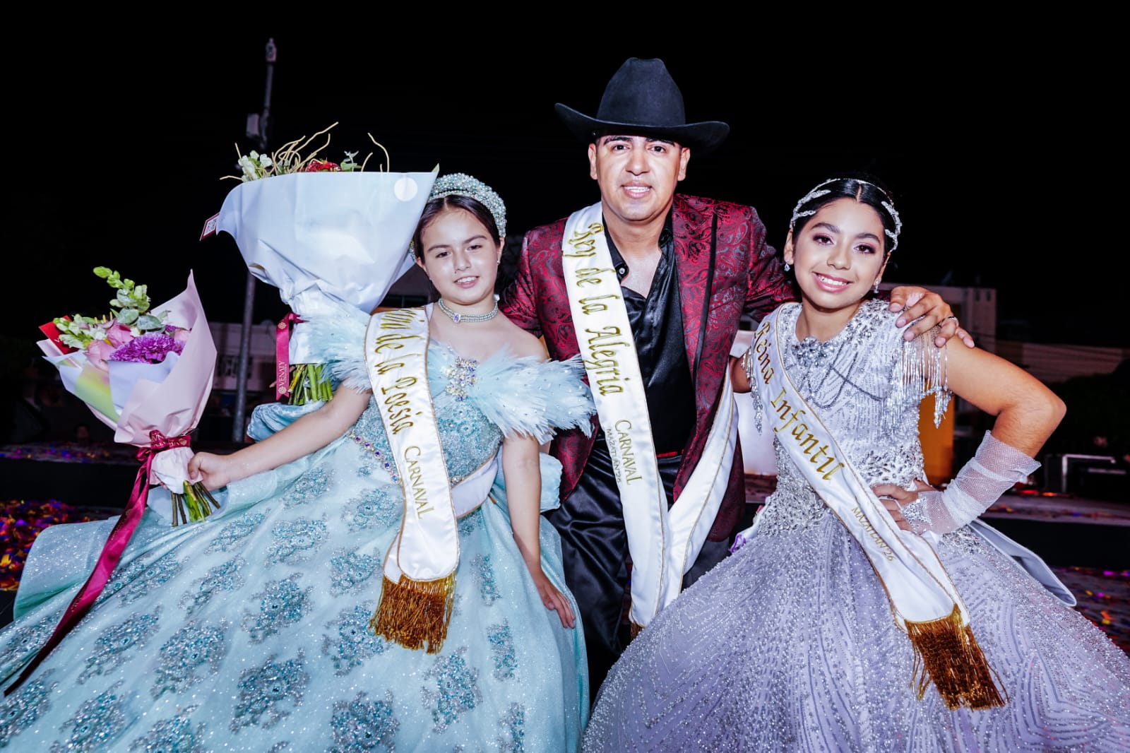 Eileen Cruz Corona, Noelia Vega Covarrubias y José Javier Osuna Sámano
