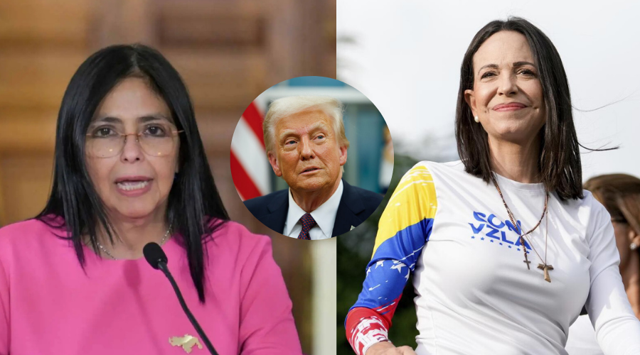 Rodriguez, machado y Trump
