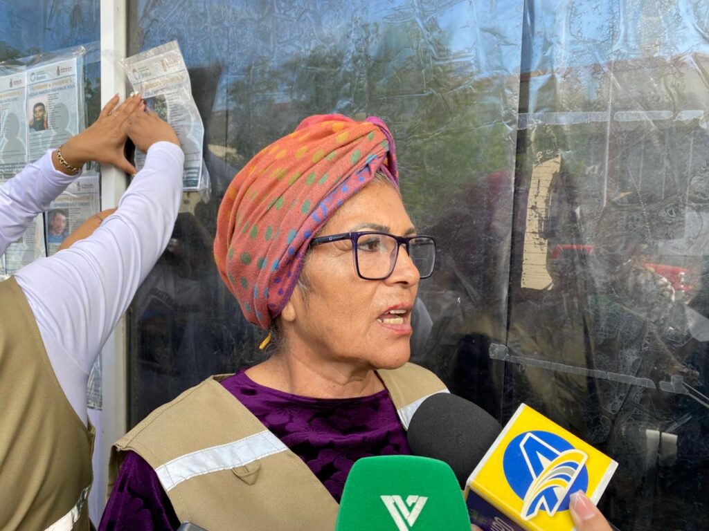 Representante del grupo de Madres Rastreadoras
