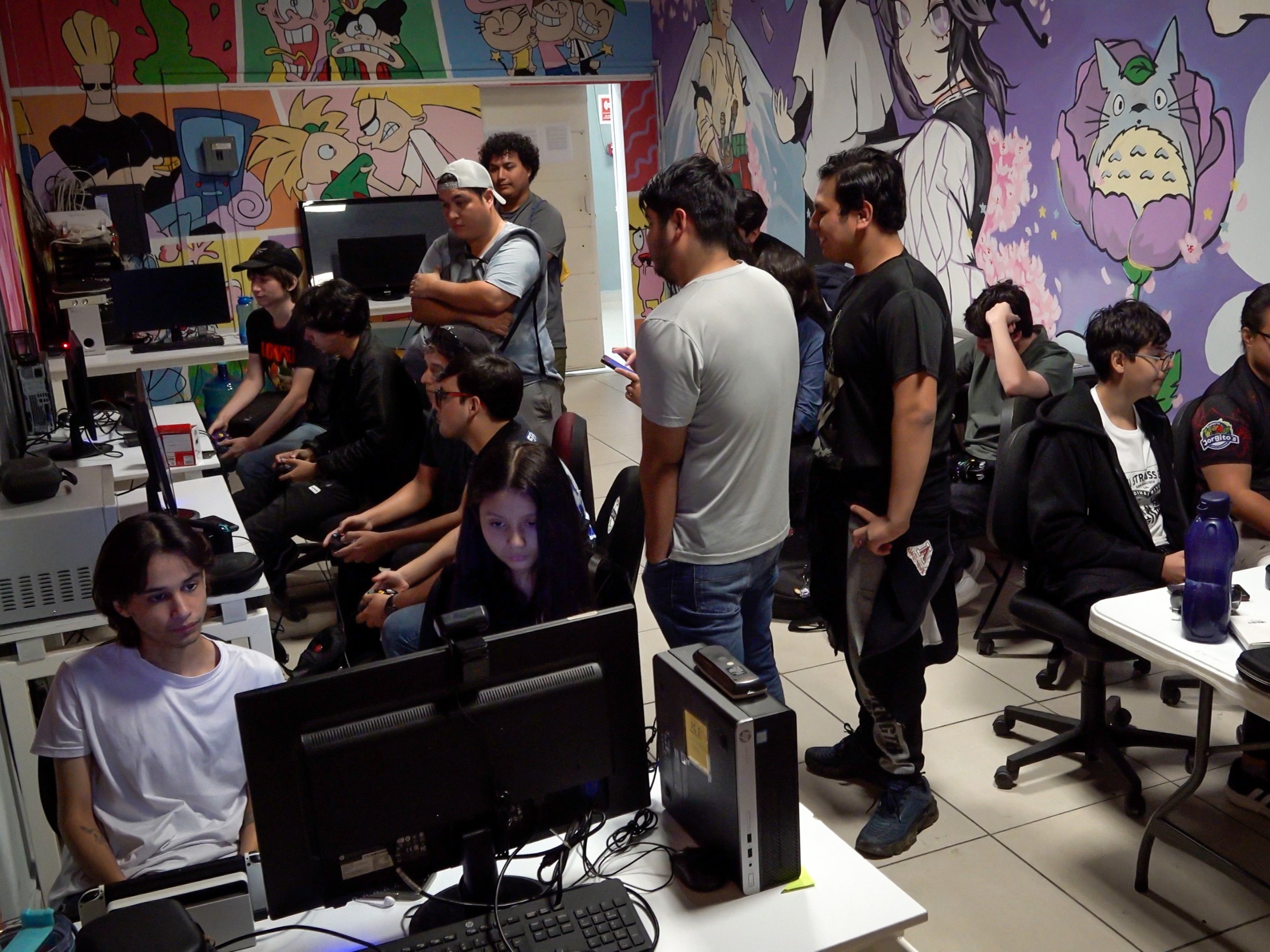 Jóvenes disfrutando del 