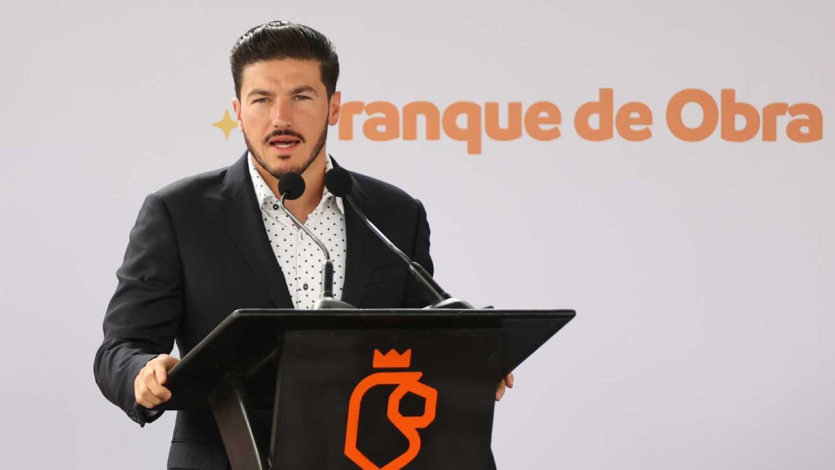 Samuel García, gobernador de Nuevo León.