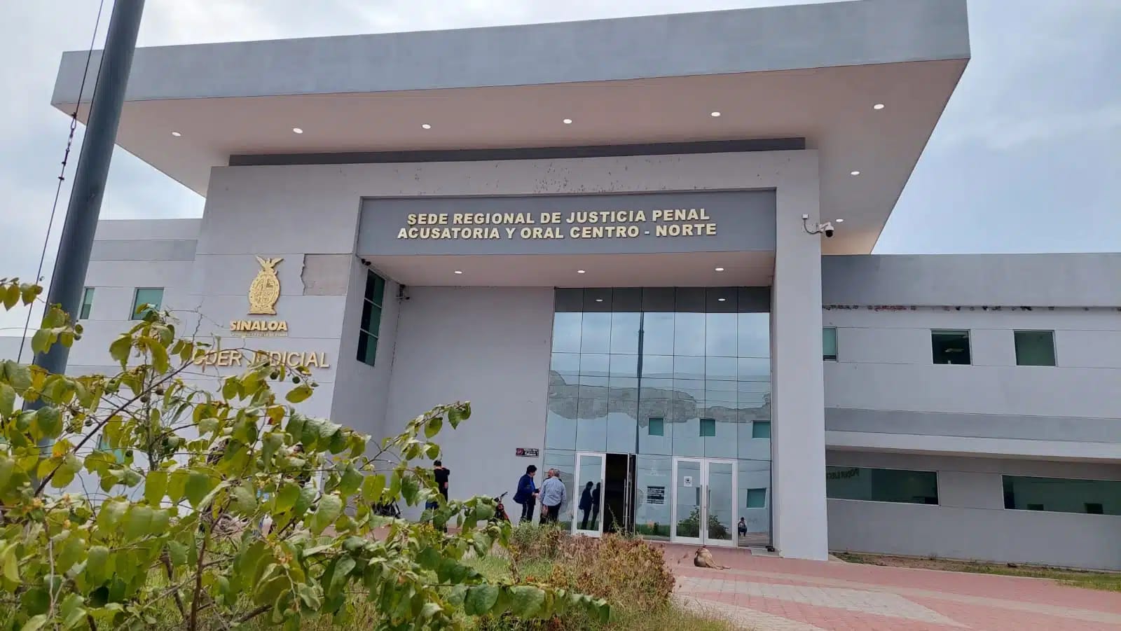 Fachada de la Sede de Justicia Penal Acusatoria y Oral de la Región Centro Norte