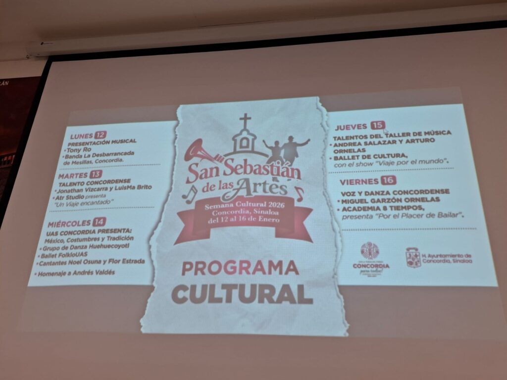 Conferencia de prensa para la Semana Cultural San Sebastián de las Artes