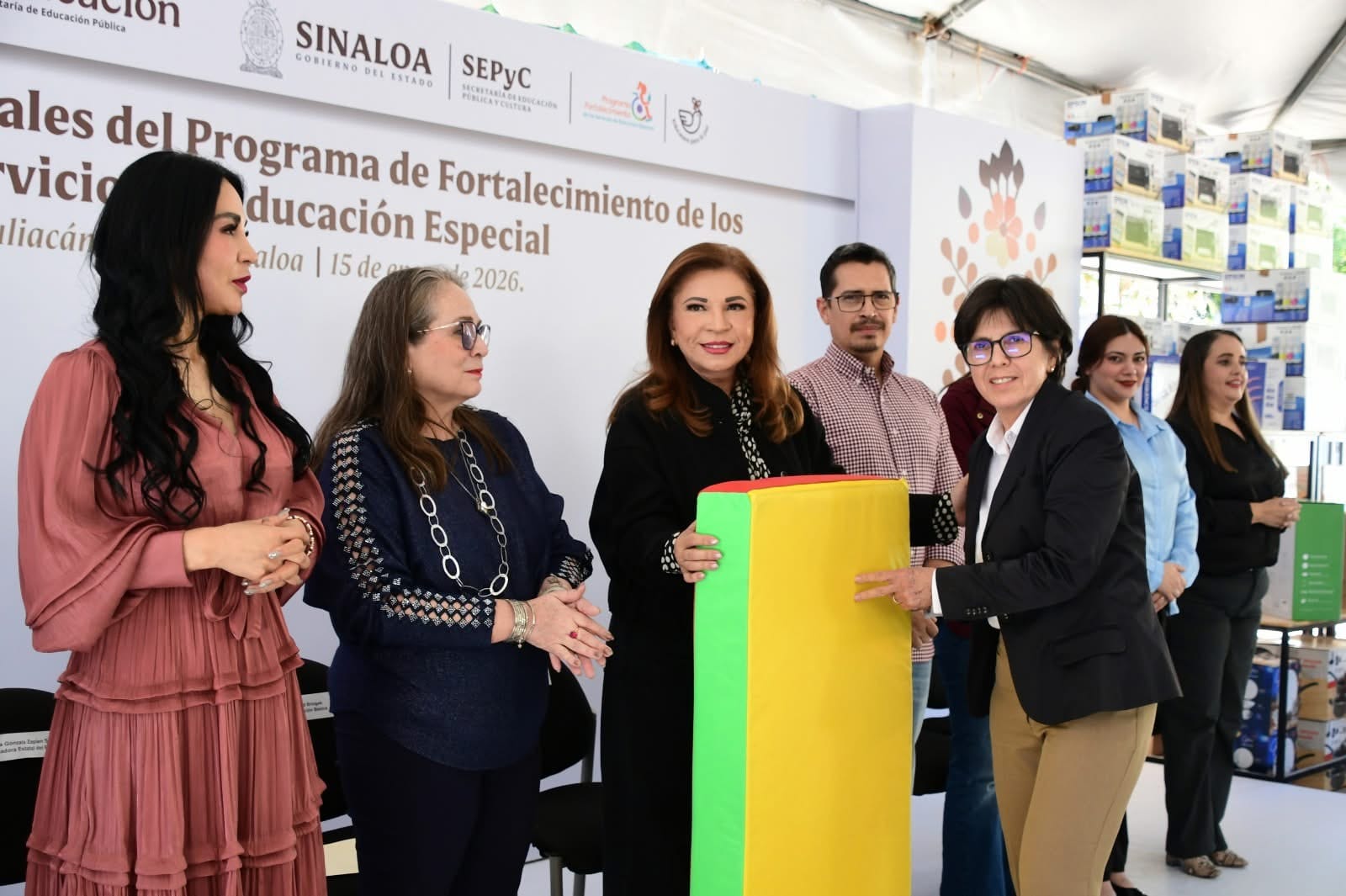 Sepyc entrega equipamiento y material para fortalecer la educación especial