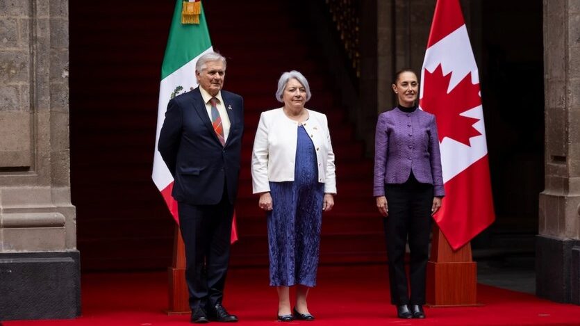 Sheinbaum recibe a Mary Simon, gobernadora general de Canadá, en Palacio Nacional: ¿De qué hablaron?