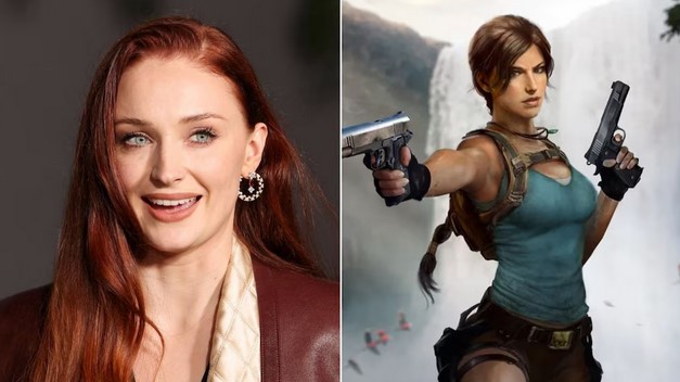 Sophie Turner sorprende como Lara Croft en el primer vistazo a la serie de “Tomb Raider”