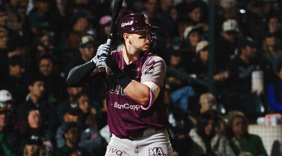 Jugador de beisbol con un bat