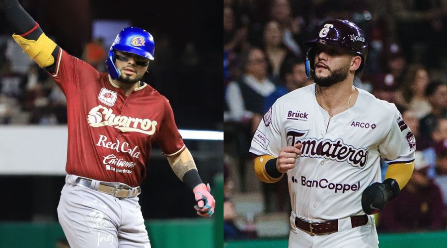 Jugadores de Tomateros y Charros