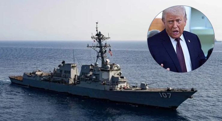 Trump advierte que flota que se dirige a Irán es mayor que la de Venezuela: 