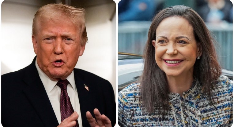 Trump recibirá a María Corina Machado en la Casa Blanca; la cita será el próximo jueves
